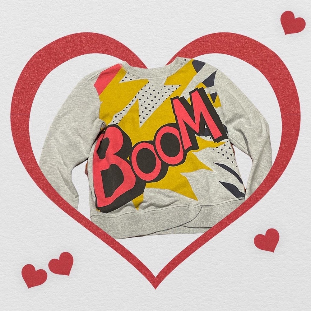 Boom Sweater!! Boom, Boom, Pow!